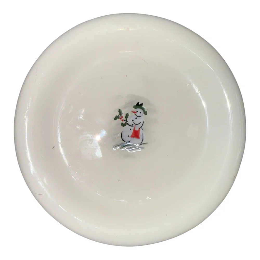 Williams Sonoma Set Of Six Snowman 6